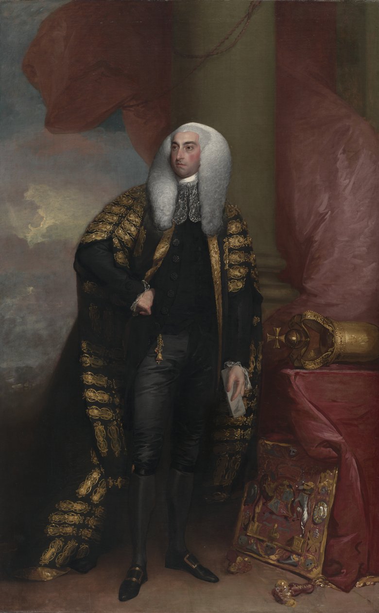 Baron FitzGibbon door Gilbert Stuart