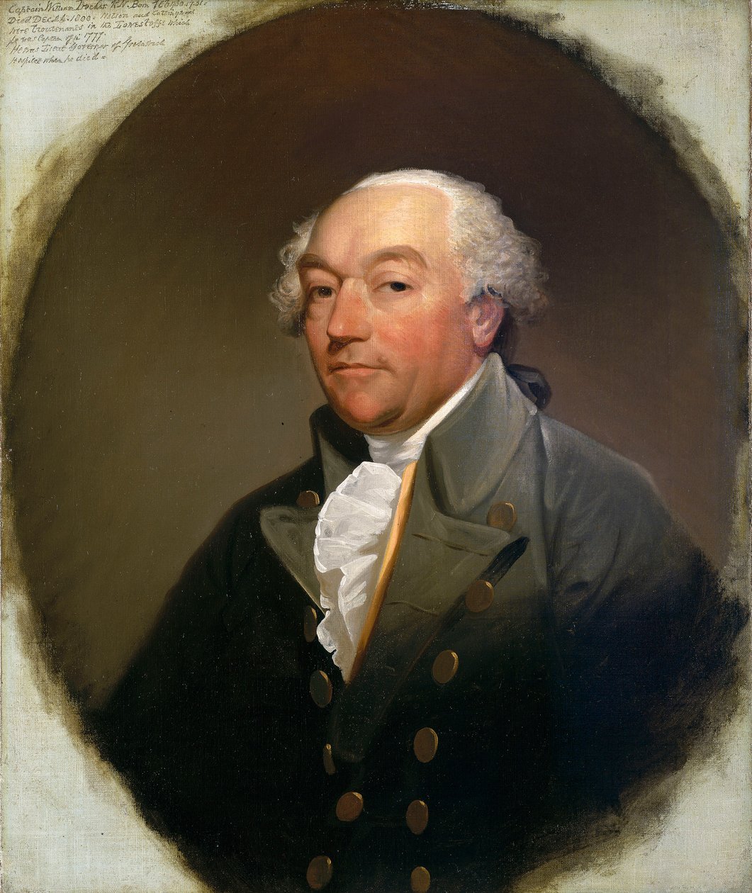 Kapitein William Locker (1731-1800), ca.1785 door Gilbert Stuart