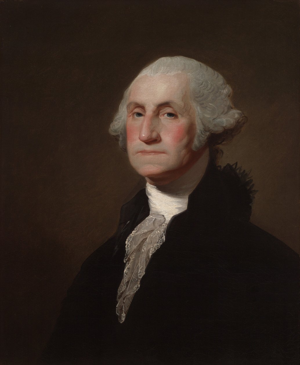 George Washington (1732-1799), doctor in de rechten (LL.D.) 1781 door Gilbert Stuart