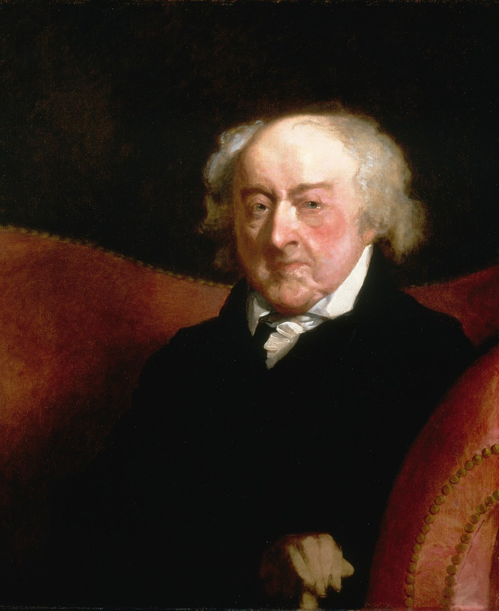 John Adams door Gilbert Stuart
