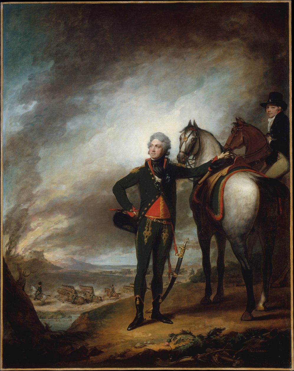 Louis-Marie, burggraaf de Noailles door Gilbert Stuart