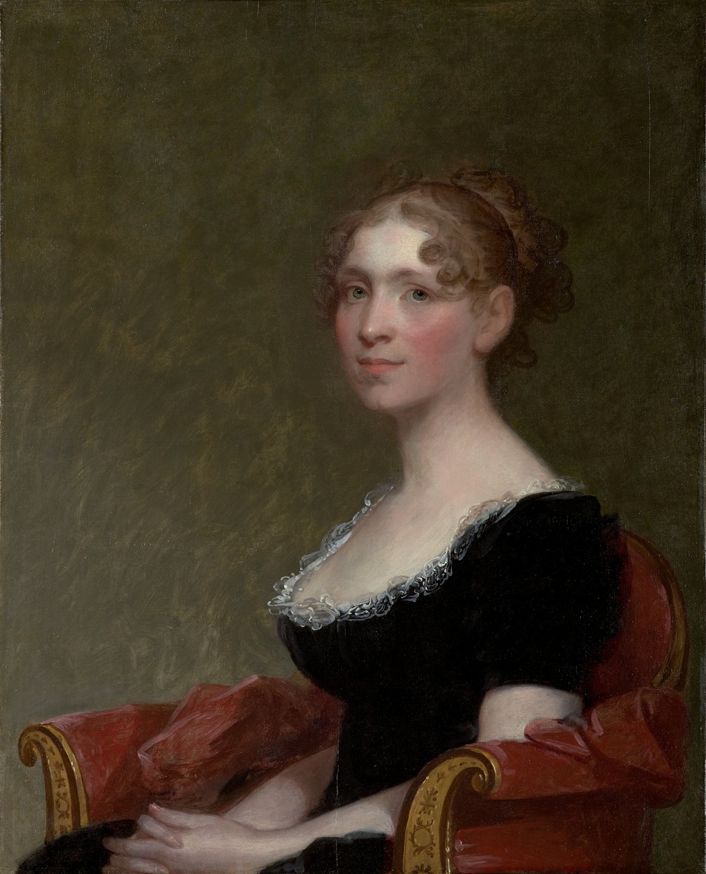 Mevrouw Charles Davis (Eliza Bussey) (1783–1841), c.1808-09 door Gilbert Stuart