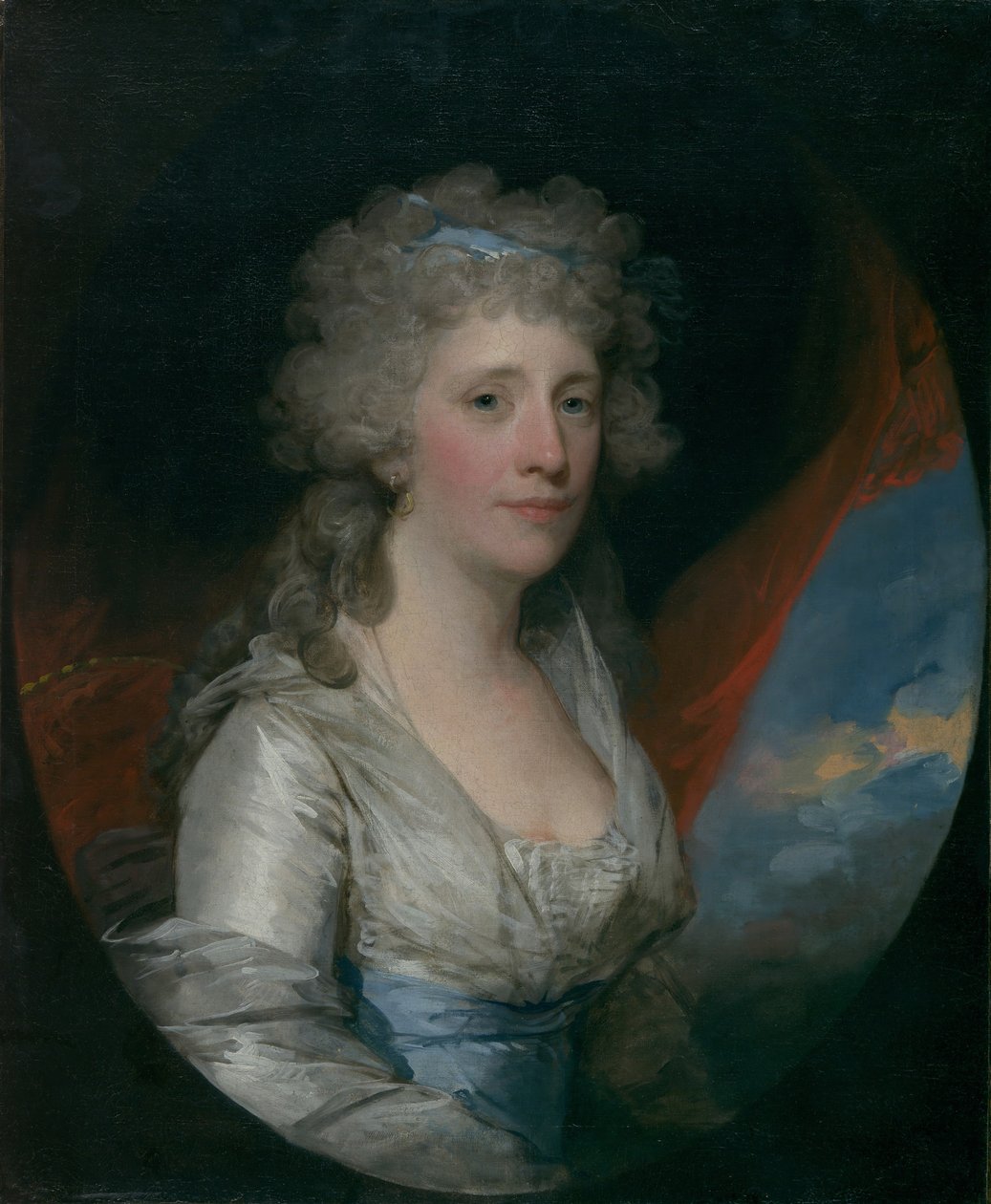 Mevrouw Joseph Anthony Jr. Henrietta Hillegas, ca. 1795-98 door Gilbert Stuart