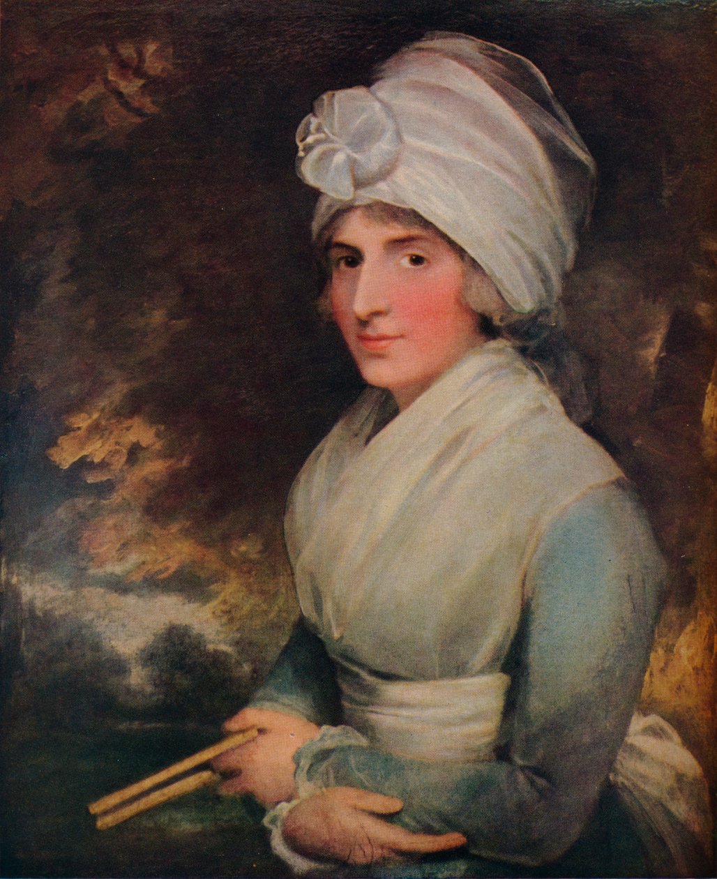 Sarah Siddons, 1787 door Gilbert Stuart