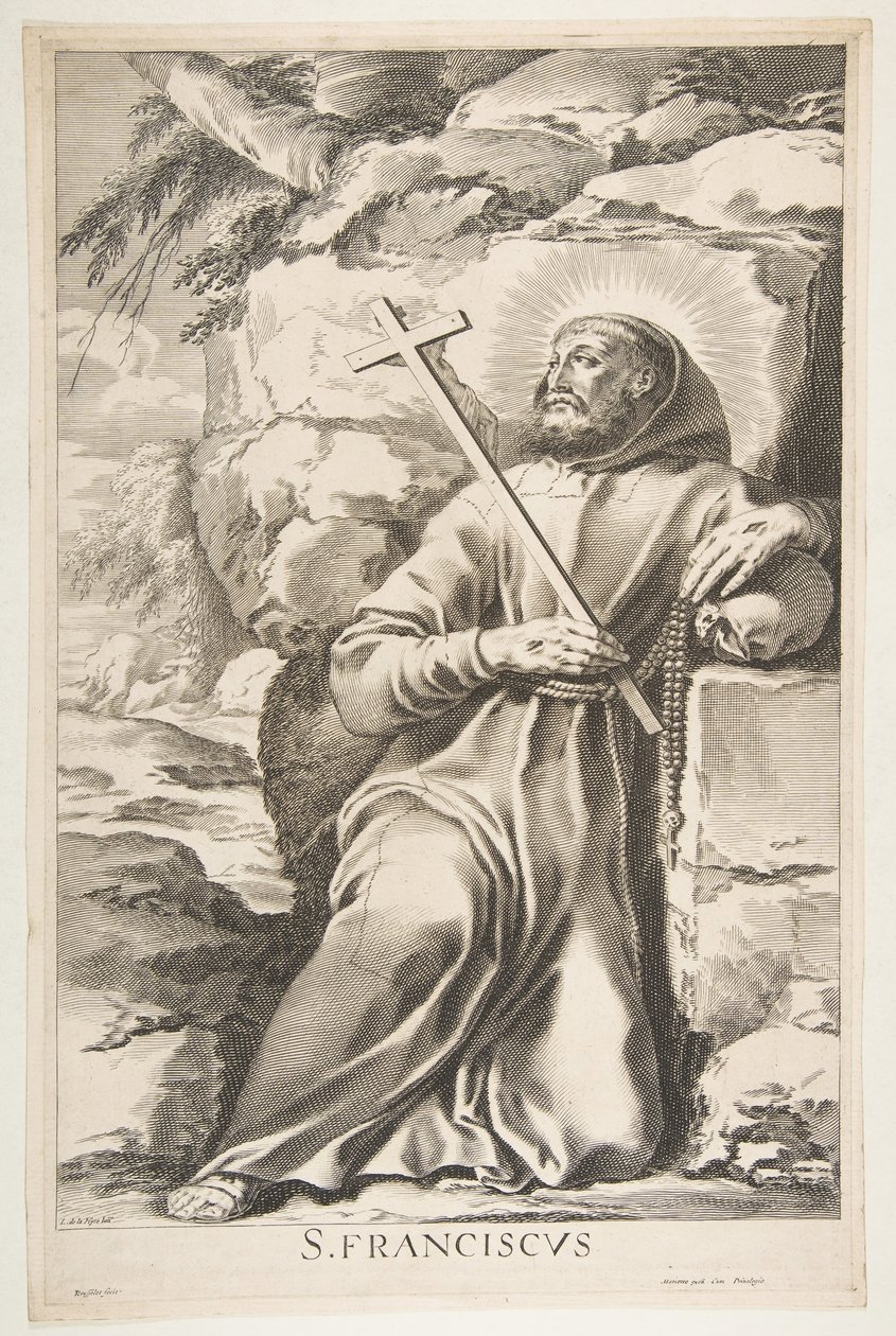 St. Franciscus door Gilles Rousselet