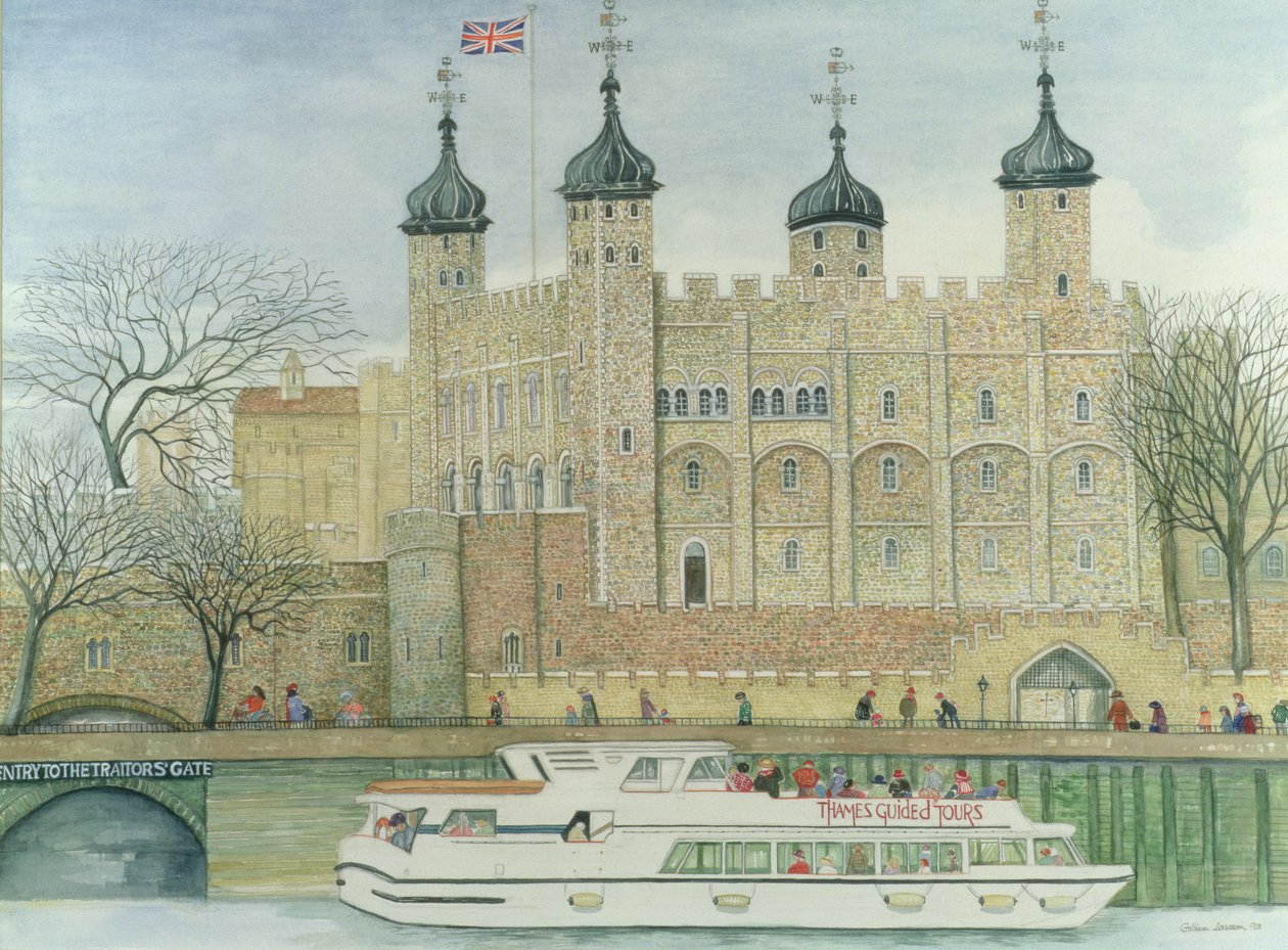 De Tower of London door Gillian Lawson