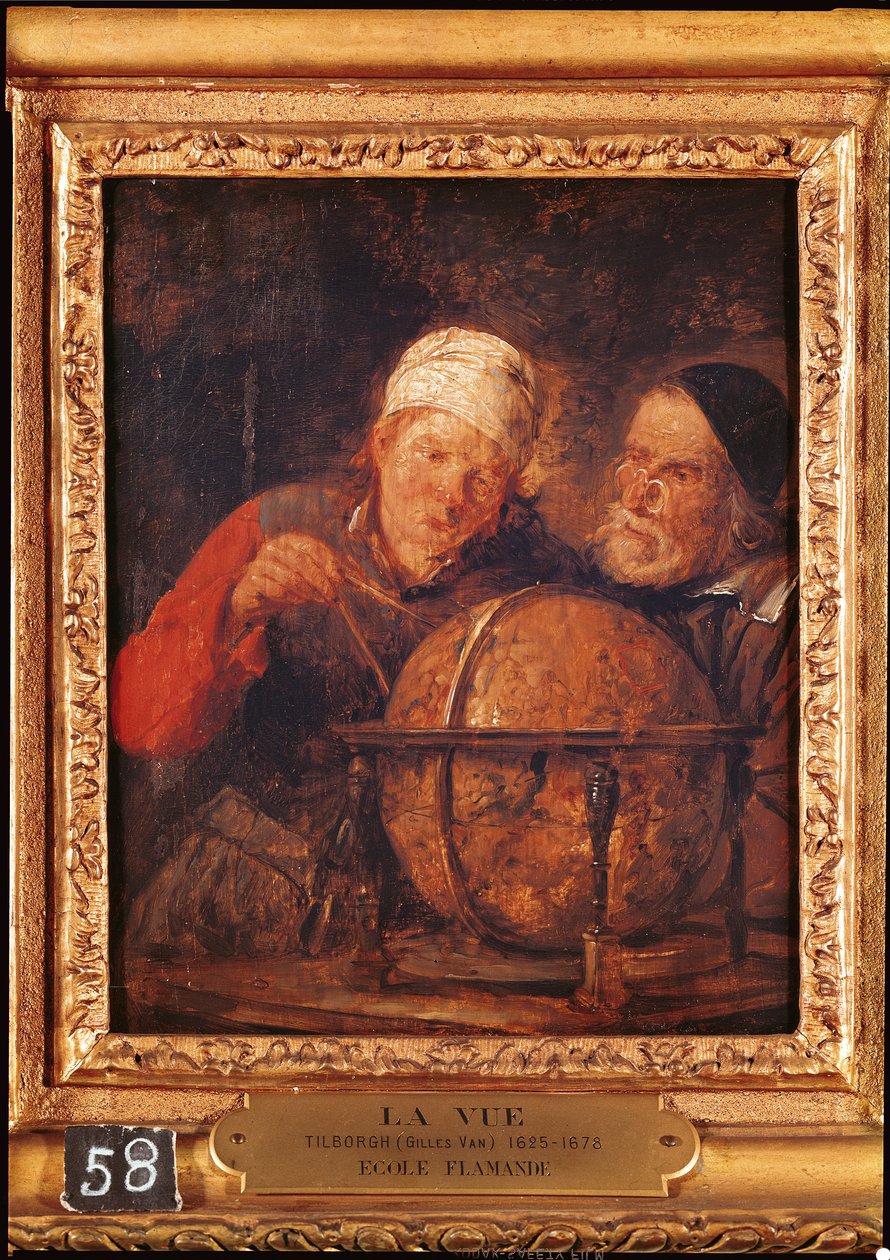 Zicht door Gillis van Tilborgh the younger