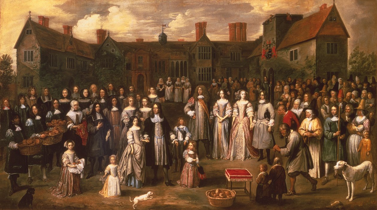 De Tichborne Dole, 1671 door Gillis van Tilborgh the younger
