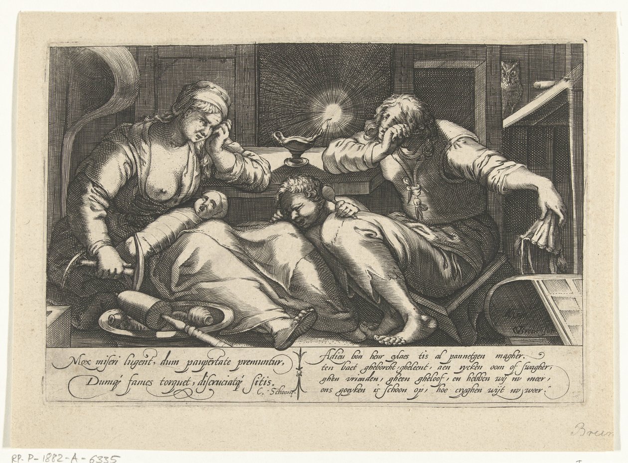 Gevolgen van de verspilling in het huwelijk door Gillis van Breen