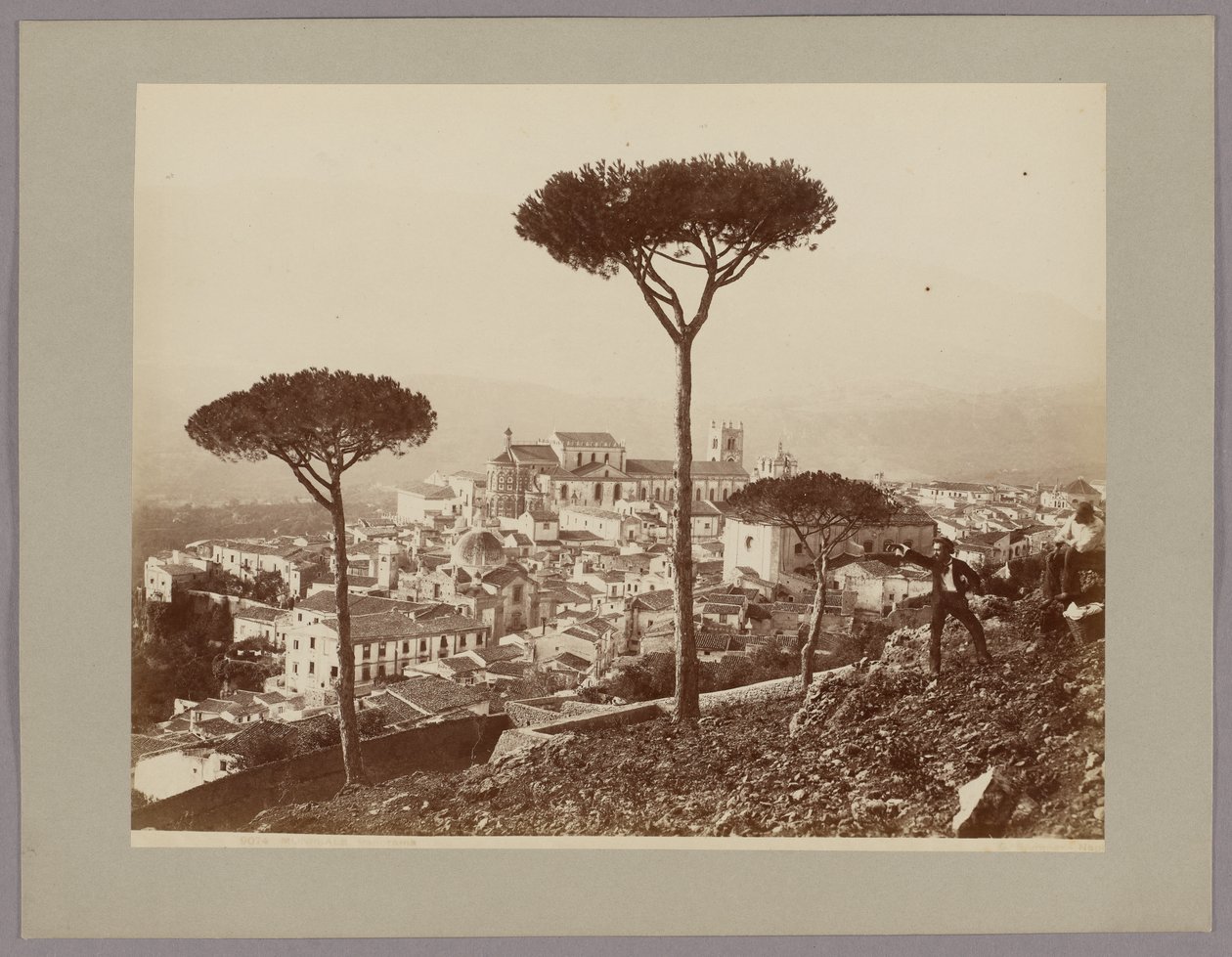Monreale: panoramisch uitzicht door Giorgio Sommer