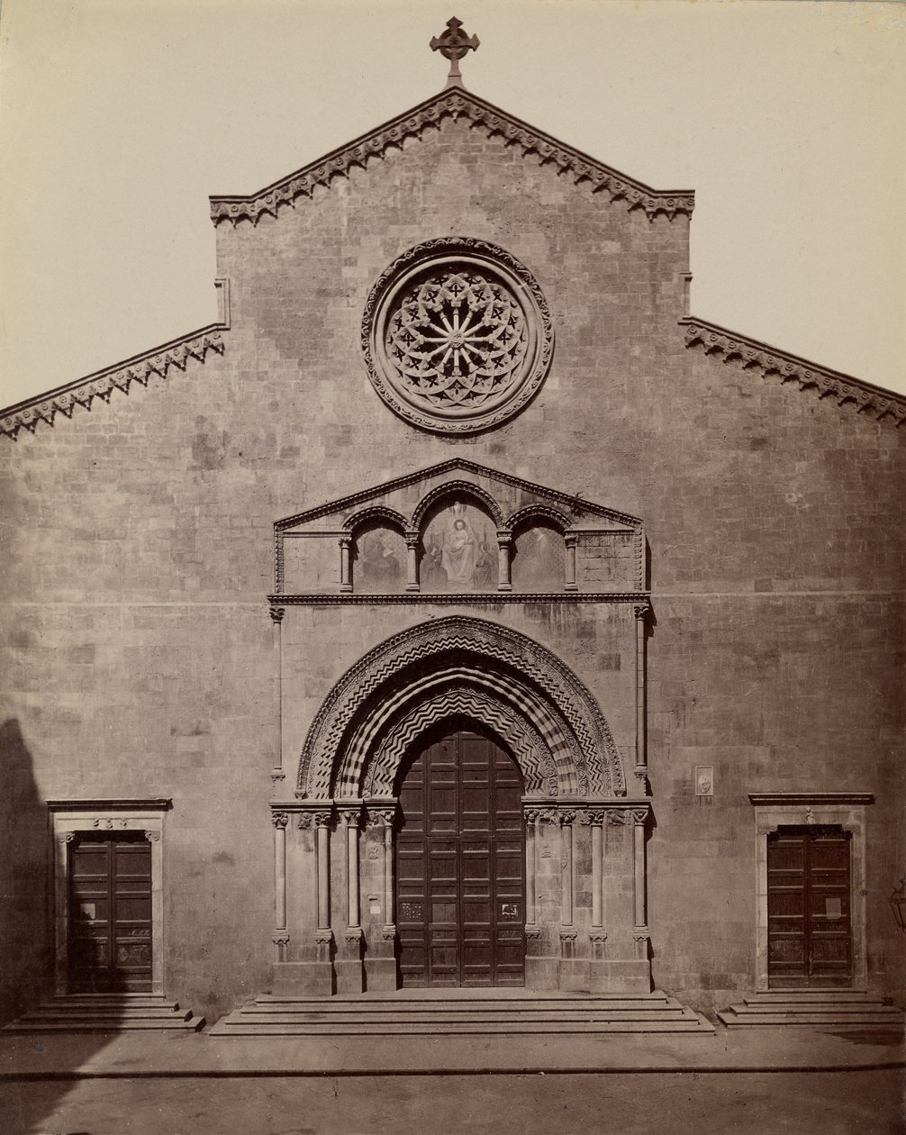 Palermo. Sint Franciscus door Giorgio Sommer