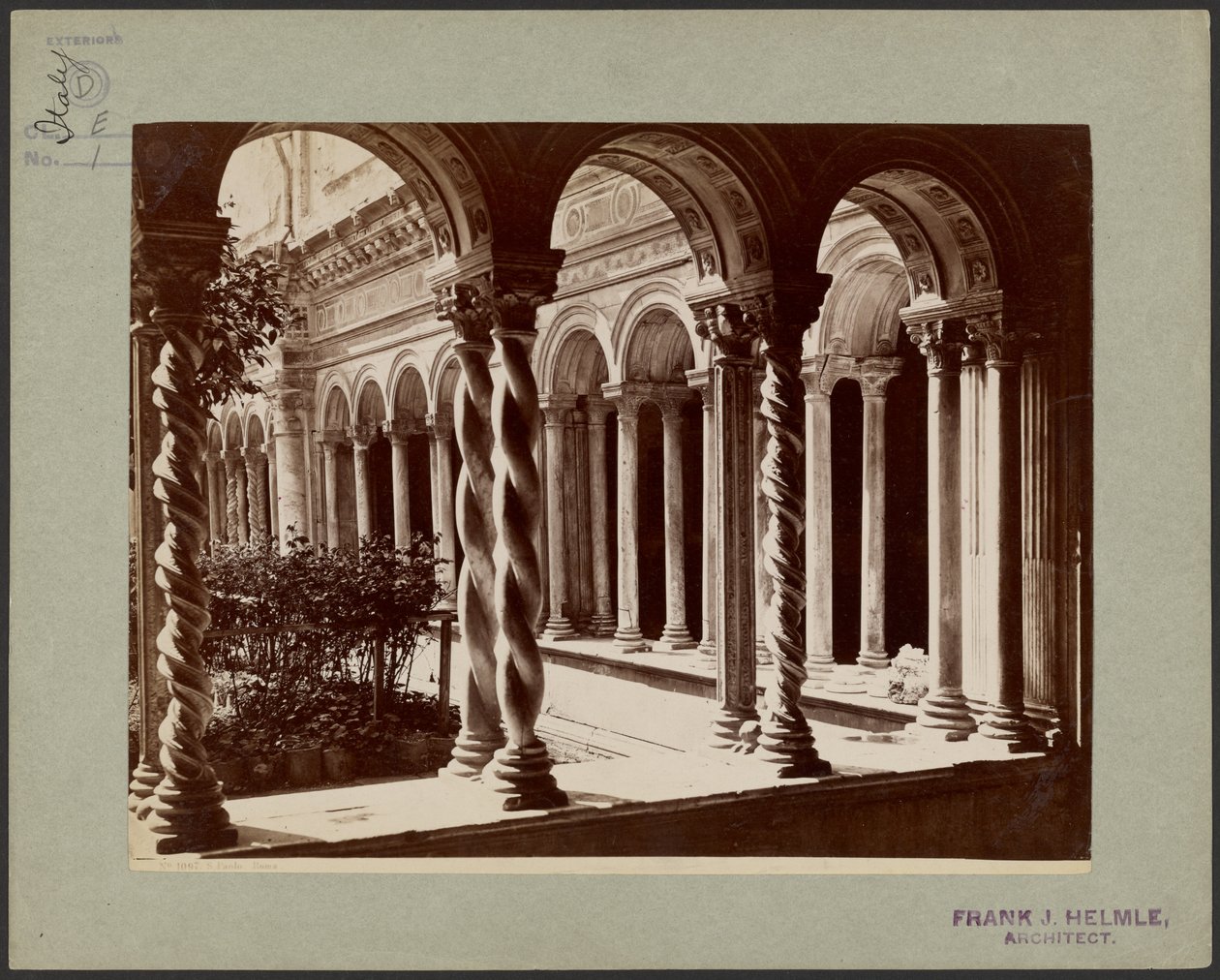 Sint-Paulus, Rome door Giorgio Sommer