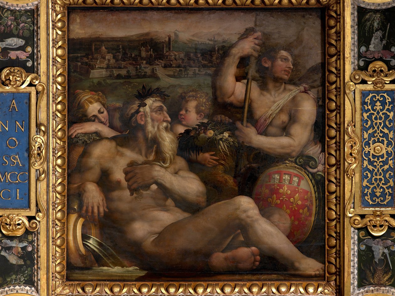 Allegorie van Prato door Giorgio Vasari