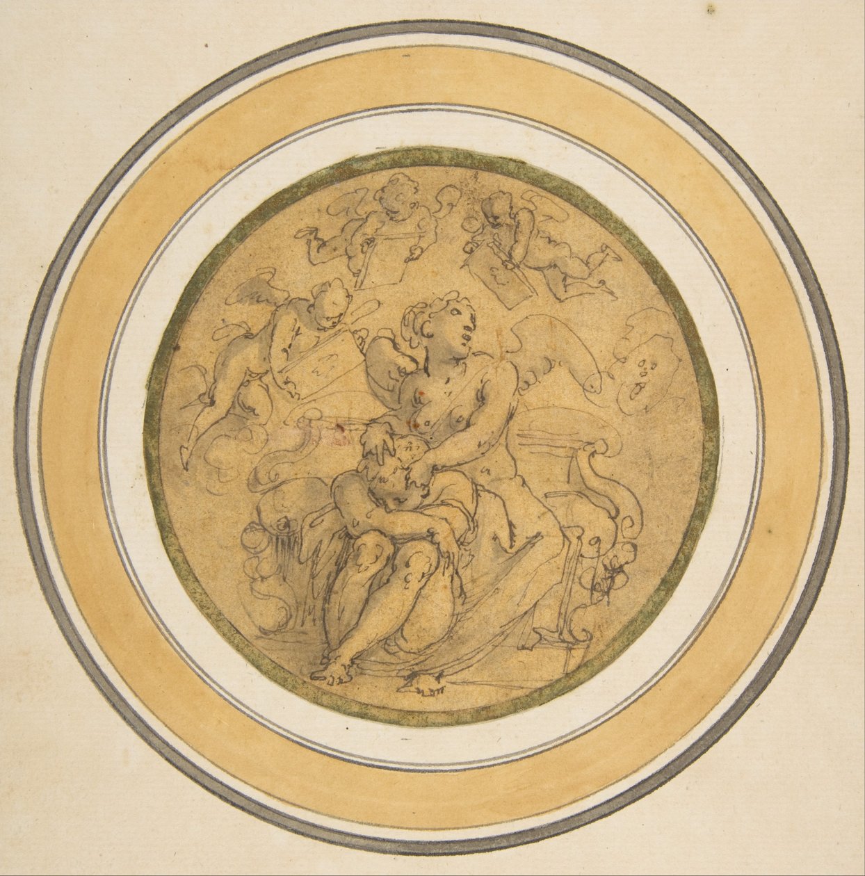 Allegorie des Schlafes door Giorgio Vasari