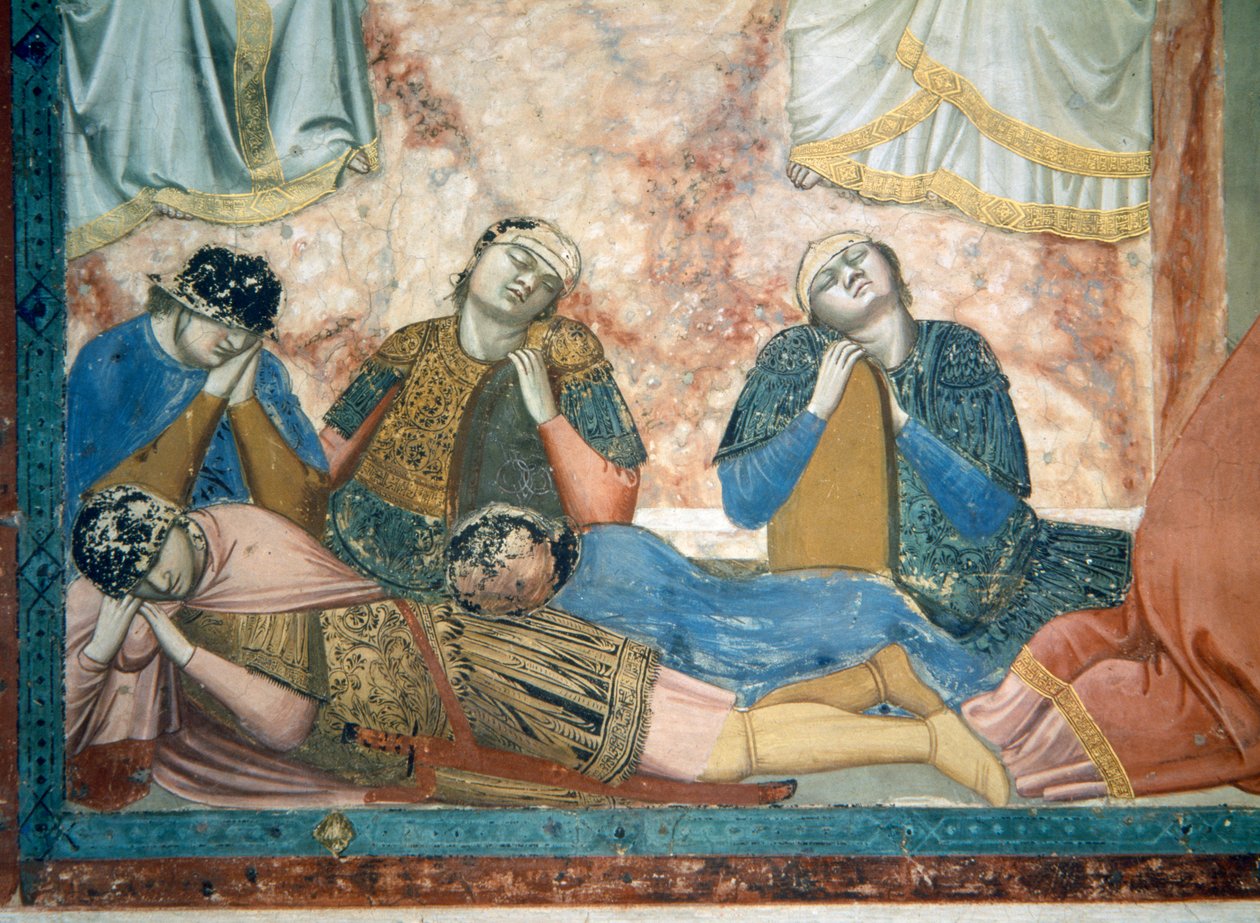 Noli Me Tangere (detail) door Giotto di Bondone