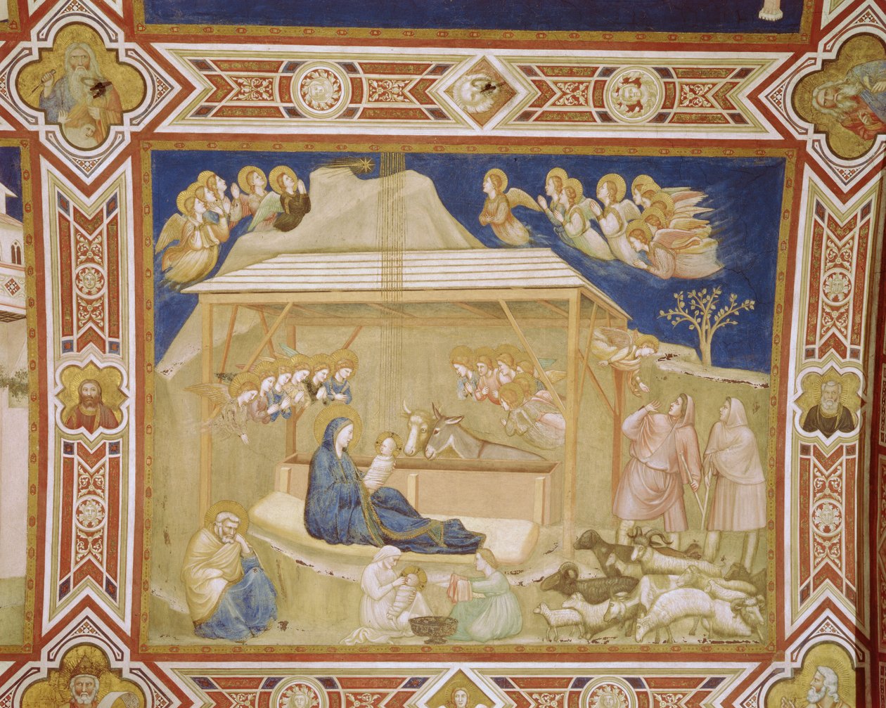 De Geboorte van Christus door Giotto di Bondone