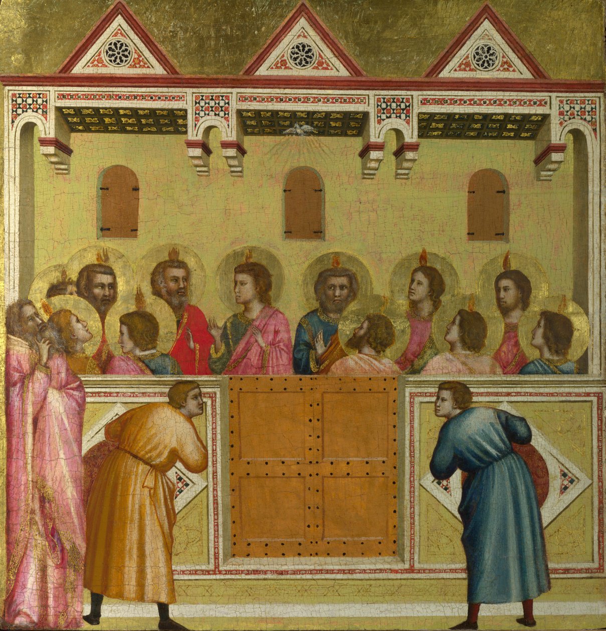 Pinksteren, ca. 1315 door Giotto di Bondone