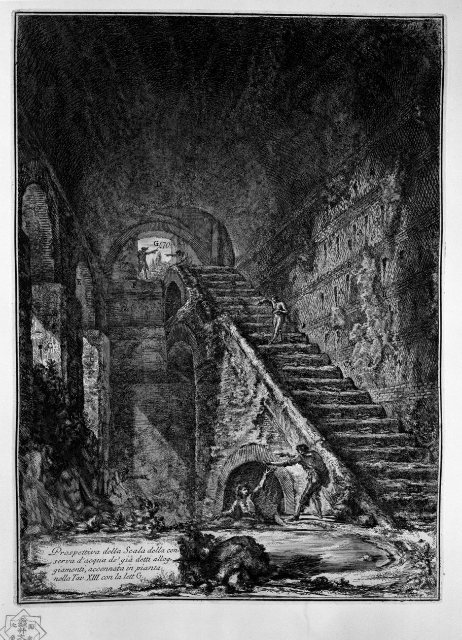 Geen Titel door Giovanni Battista Piranesi