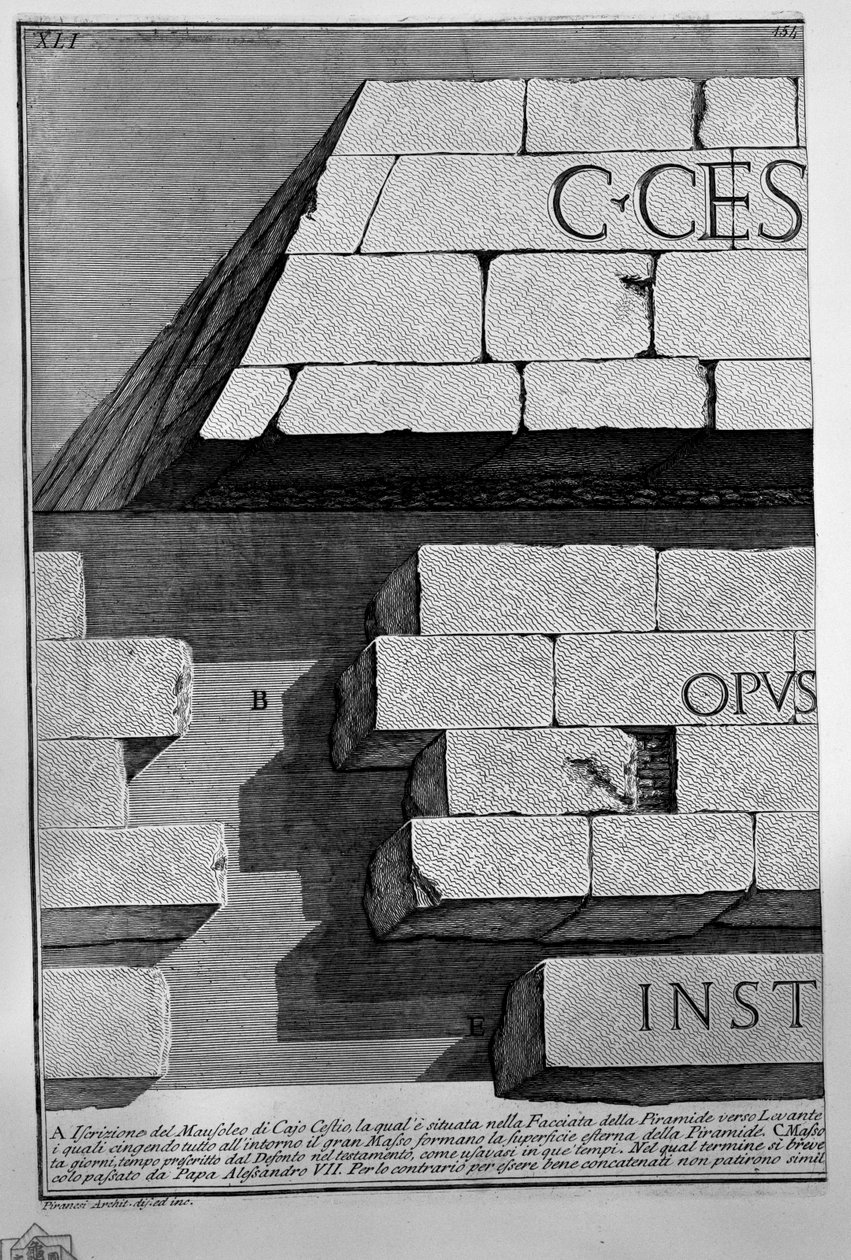 Onbekend beeld door Giovanni Battista Piranesi
