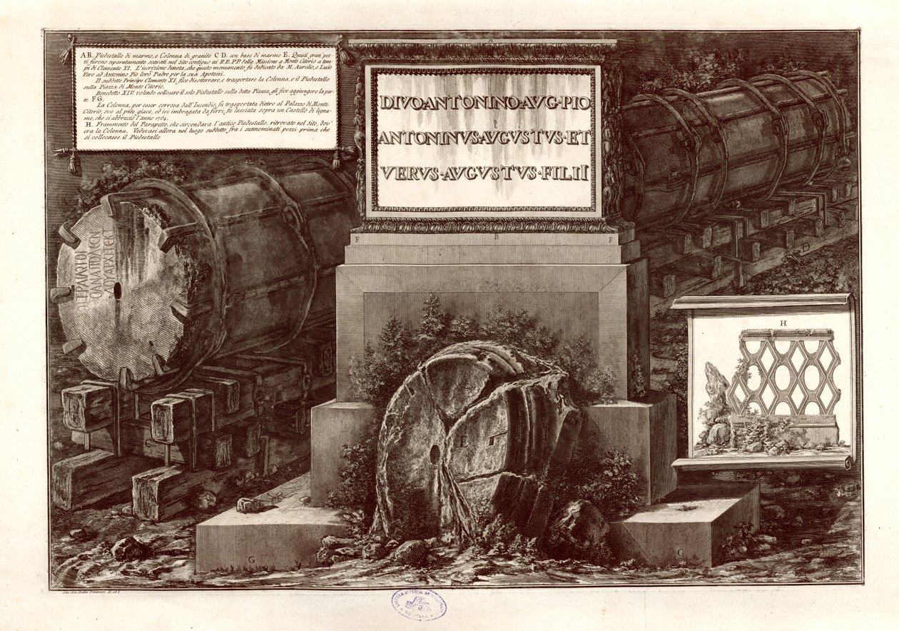 Onbekend beeld door Giovanni Battista Piranesi