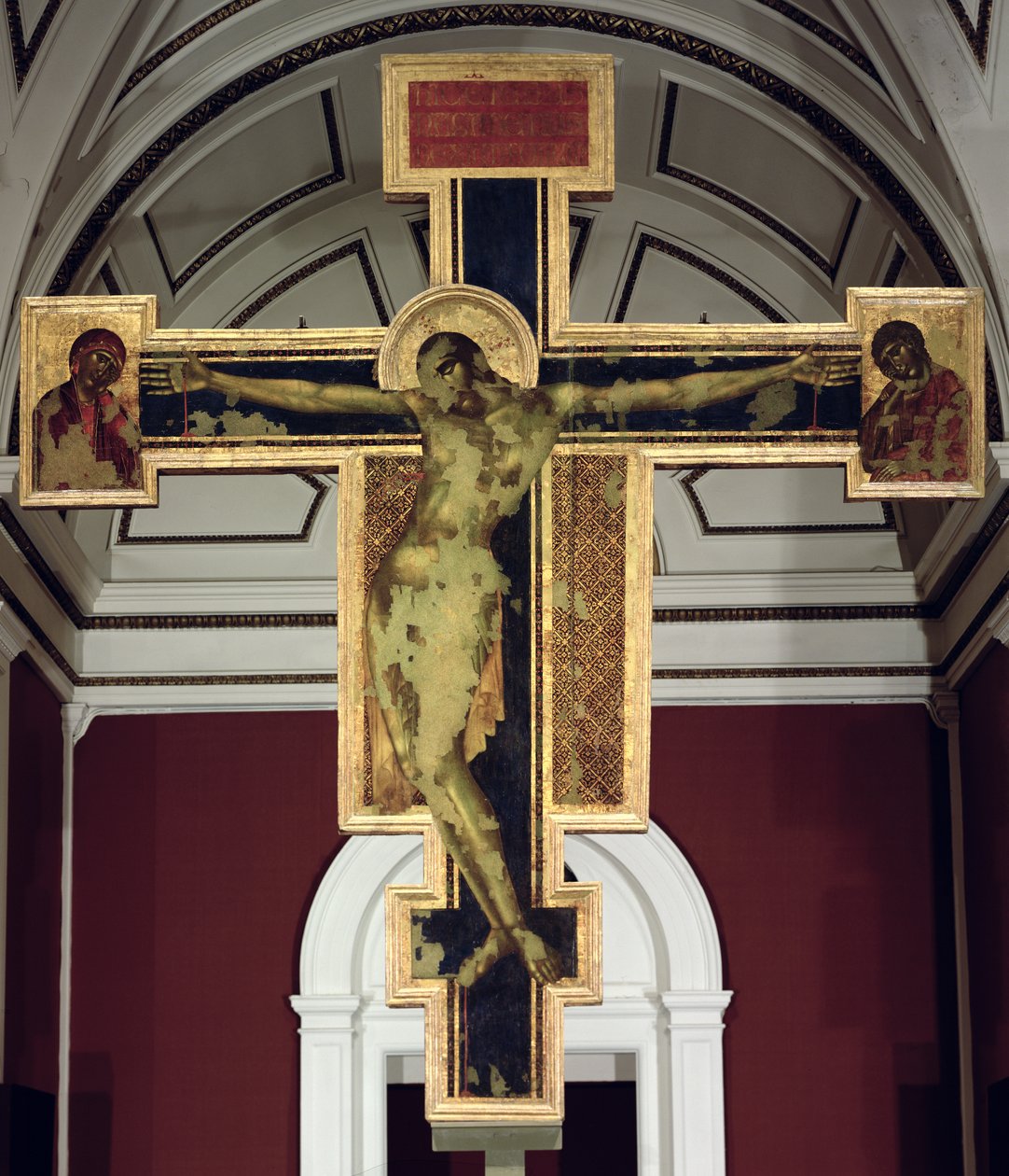 Crucifix, 1287-88 door Giovanni Cimabue