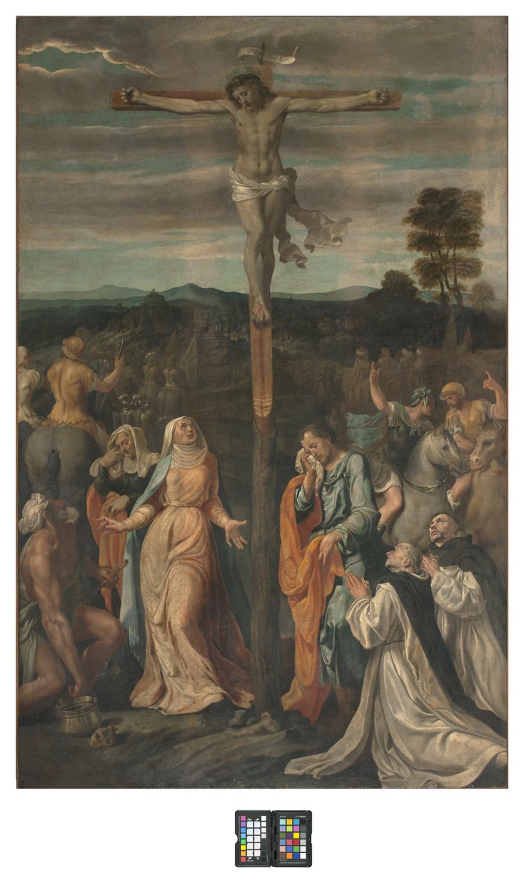 Kruisiging door Giovanni (fl.1537 d.c.1570) Fratino