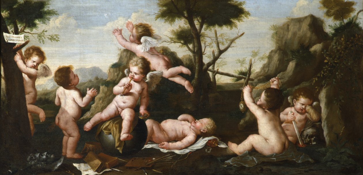 Allegorie van ijdelheid door Giovanni Andrea Podesta