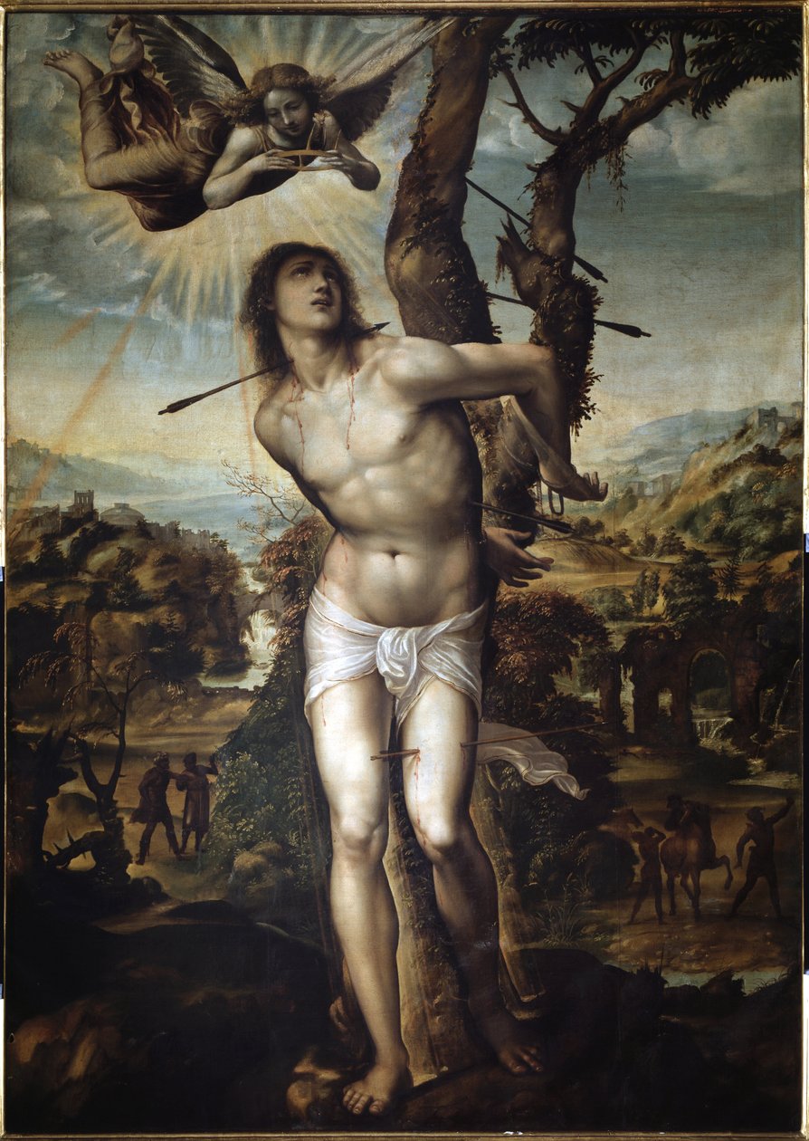 San Sebastian door Giovanni Antonio Bazzi Sodoma