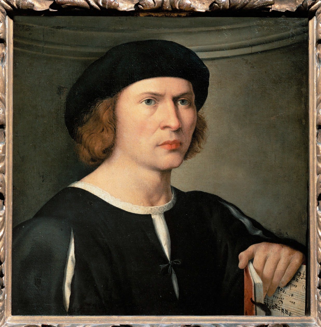 Muzikant (schilderij op doek) door Giovanni Antonio de