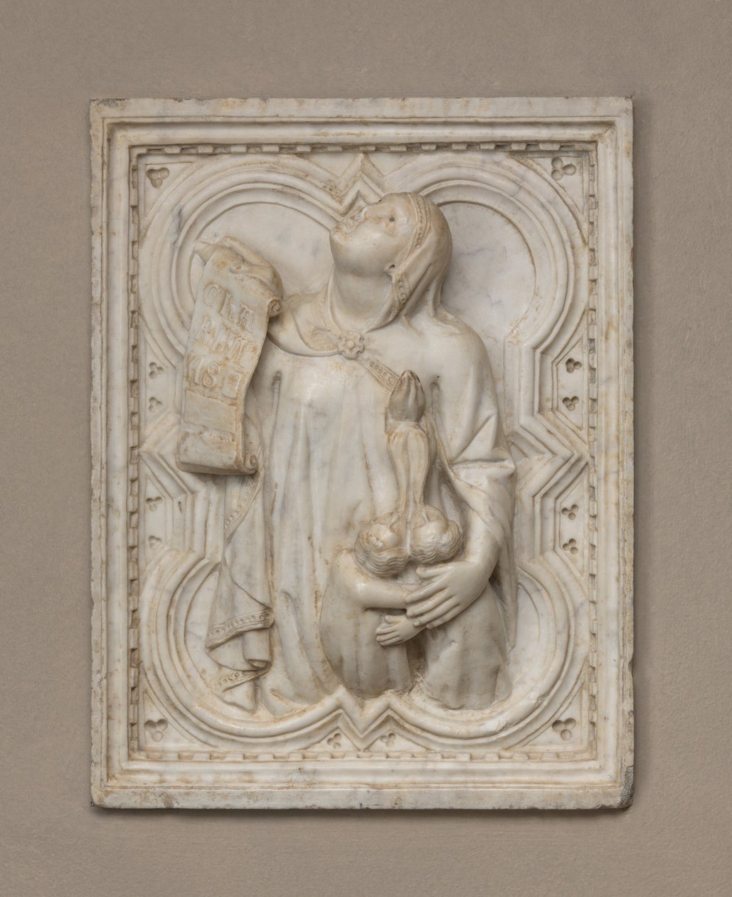 Liefdadigheid, ca. 1330 door Giovanni Balducci