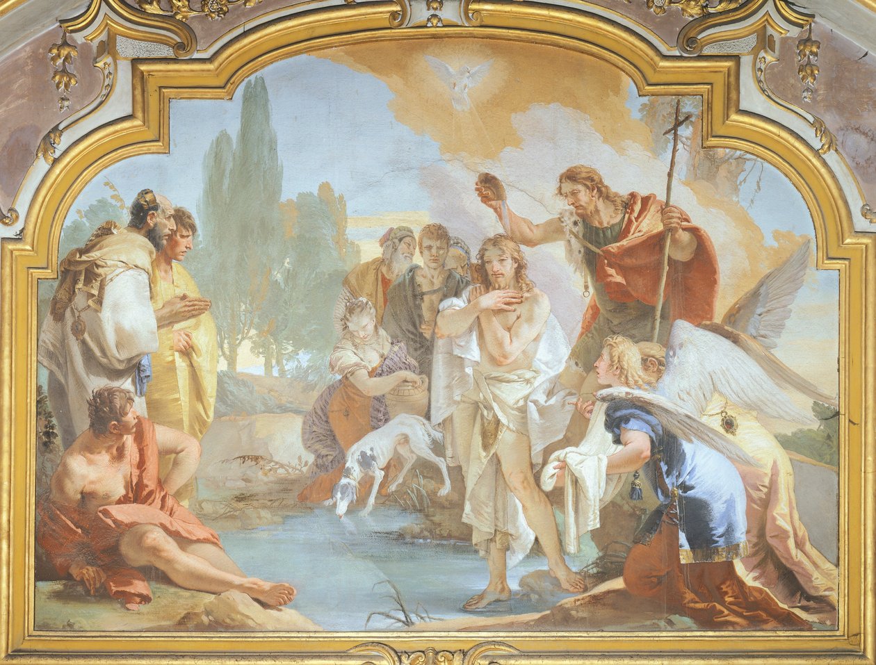De Doop van Christus door Giovanni Battista Tiepolo