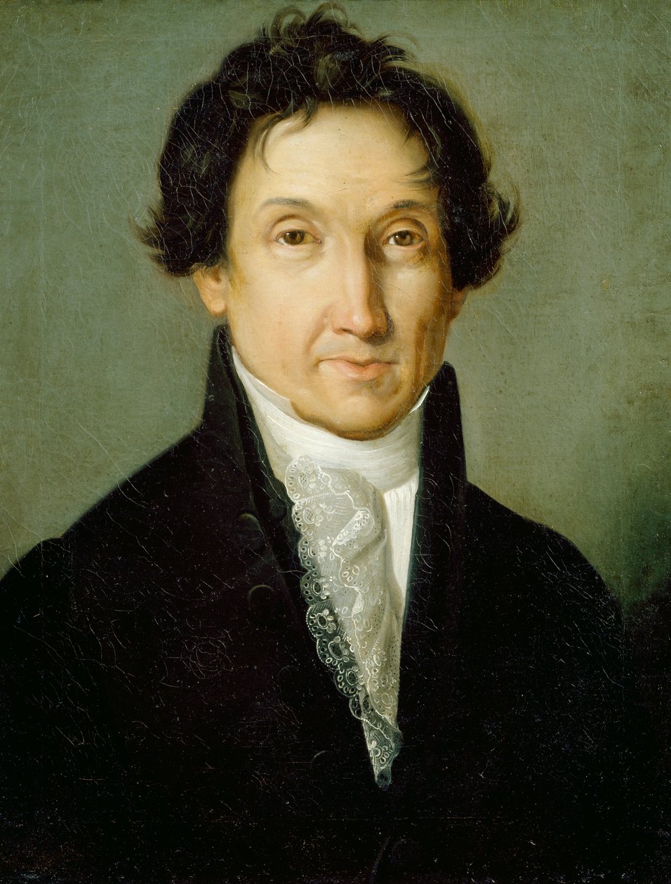 Zelfportret door Giovanni Battista Borghesi