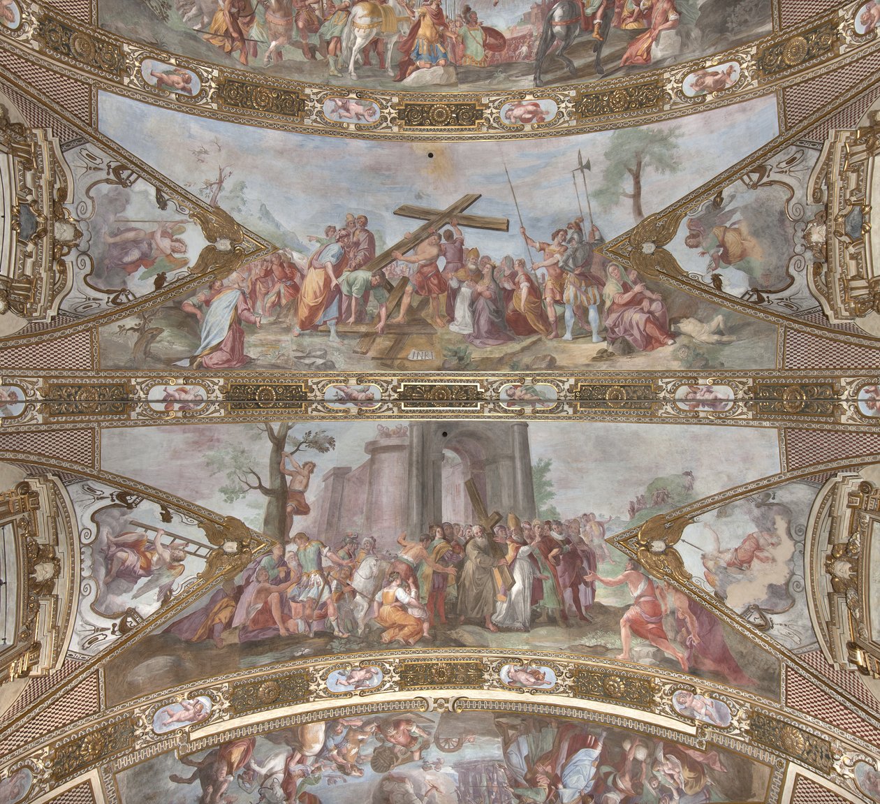 Verhalen van het Heilige Kruis door Giovanni Battista Carlone