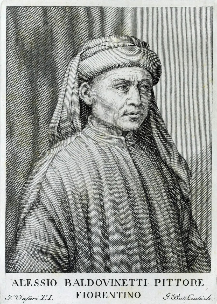 Alesso Baldovinetti door Giovanni Battista Cecchi