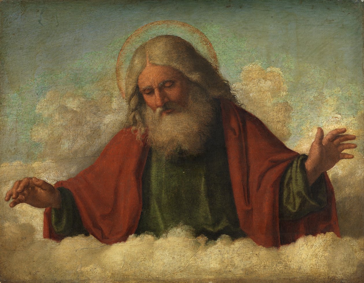 God de Vader door Giovanni Battista Cima da Conegliano