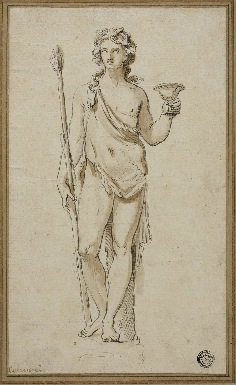 Bacchus door Giovanni Battista Cipriani
