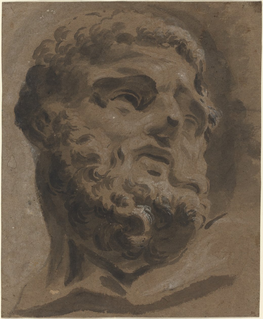 Baardkop na de Oudheid door Giovanni Battista Cipriani