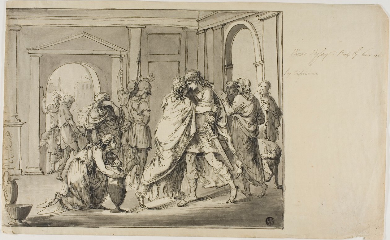 De Odyssee van Homerus door Giovanni Battista Cipriani