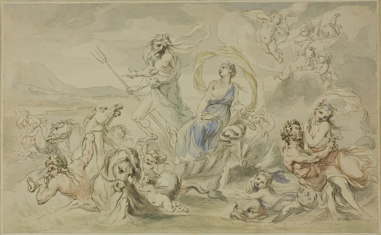 Triomf van Neptunus door Giovanni Battista Cipriani
