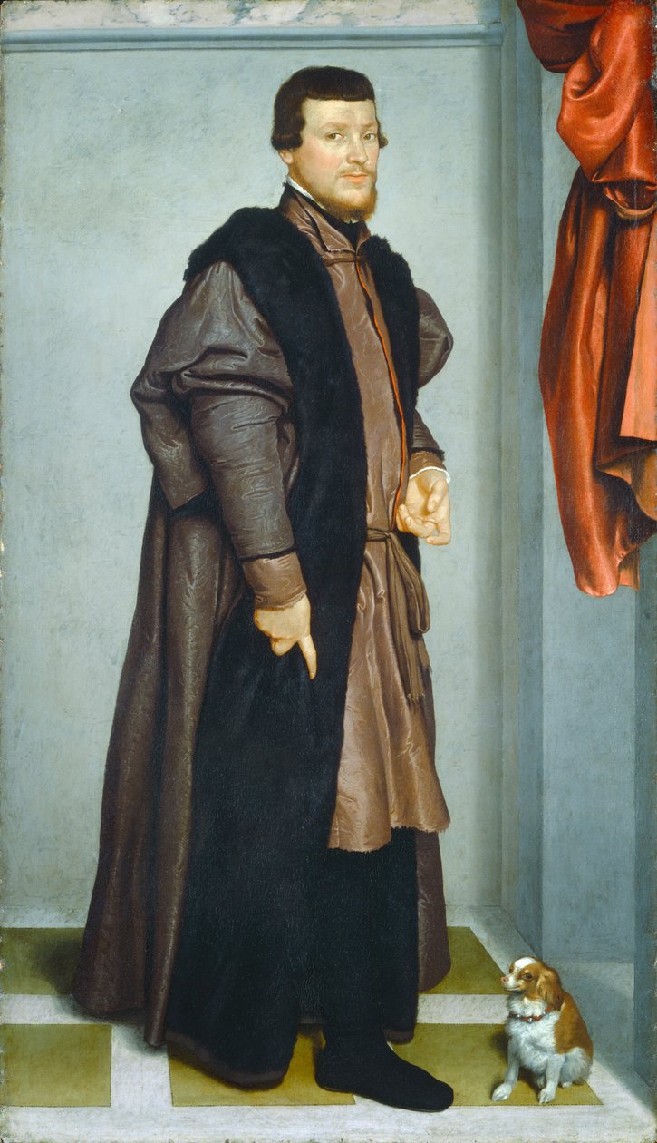 Gian Federico Madruzzo door Giovanni Battista Moroni