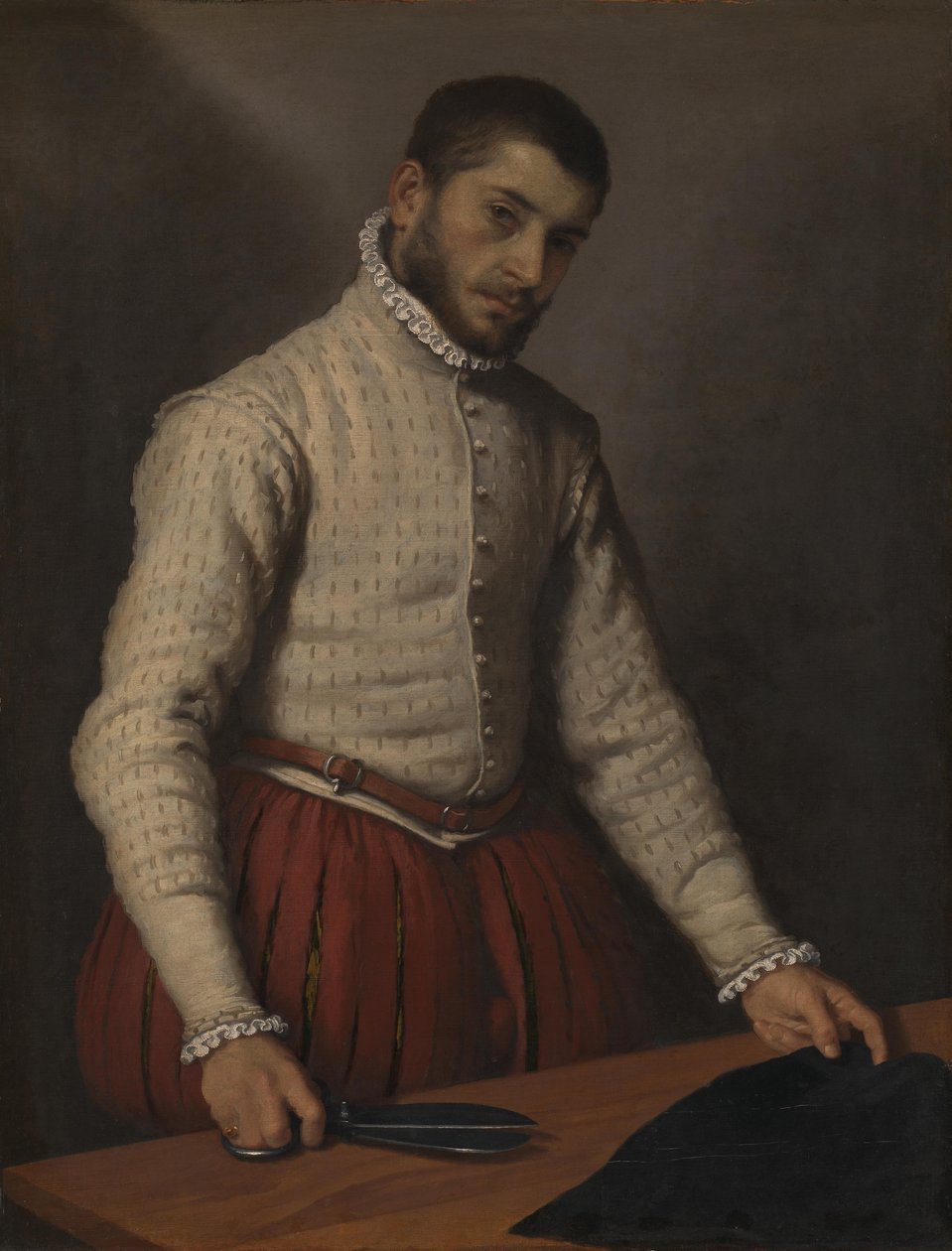 De kleermaker door Giovanni Battista Moroni
