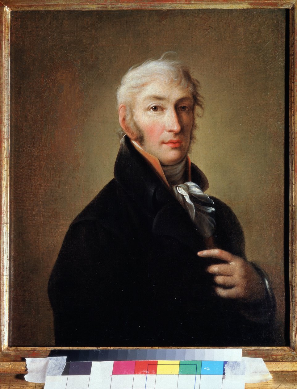 Portret van de Russische schrijver en historicus Nikolai Karamzine door Giovanni Battista Ortolani Damon