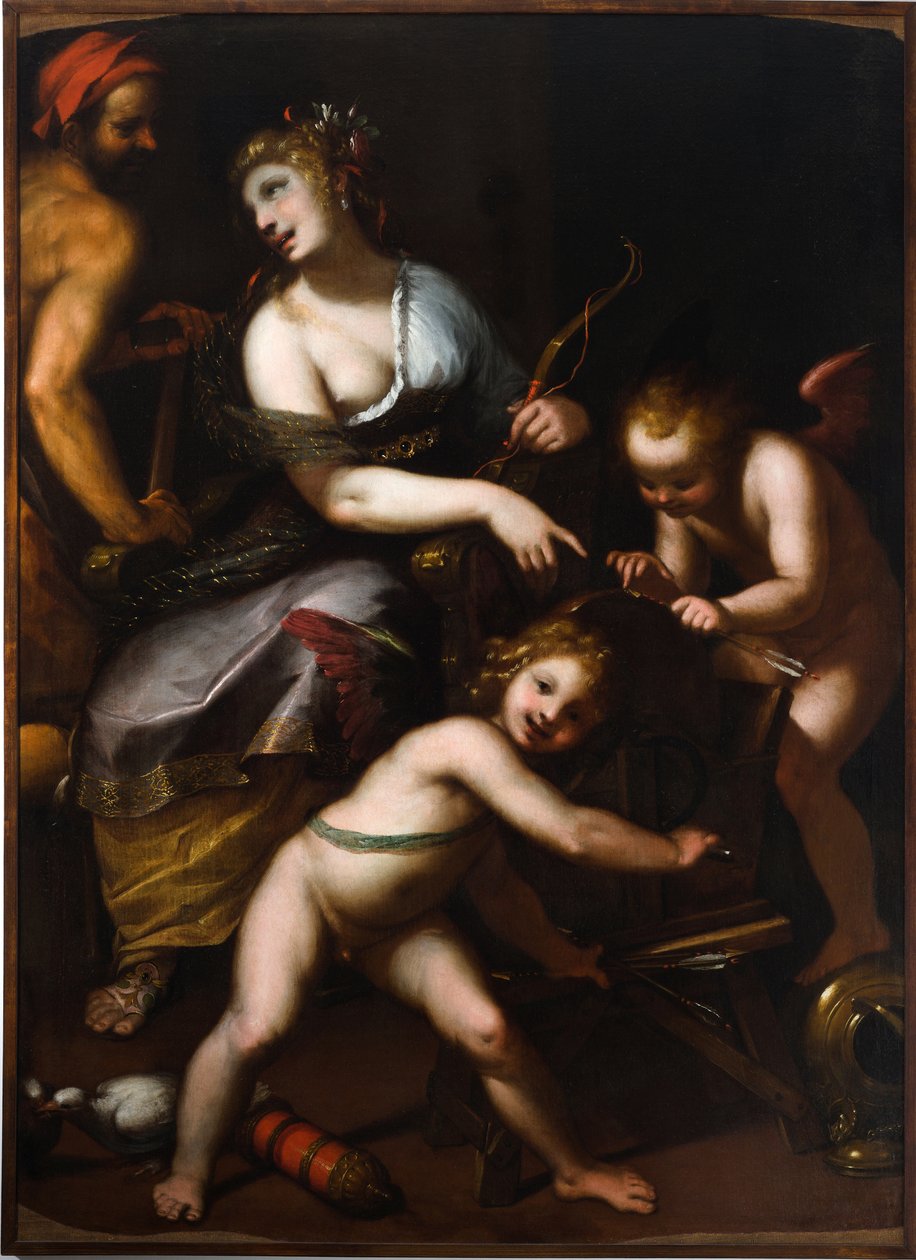 De voorbereiding van Cupido