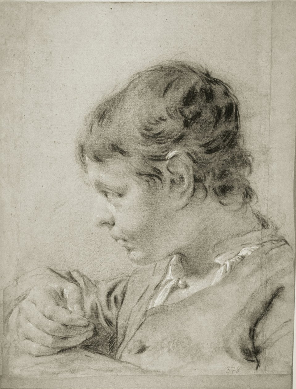 Portret van een jonge jongen door Giovanni Battista Piazzetta