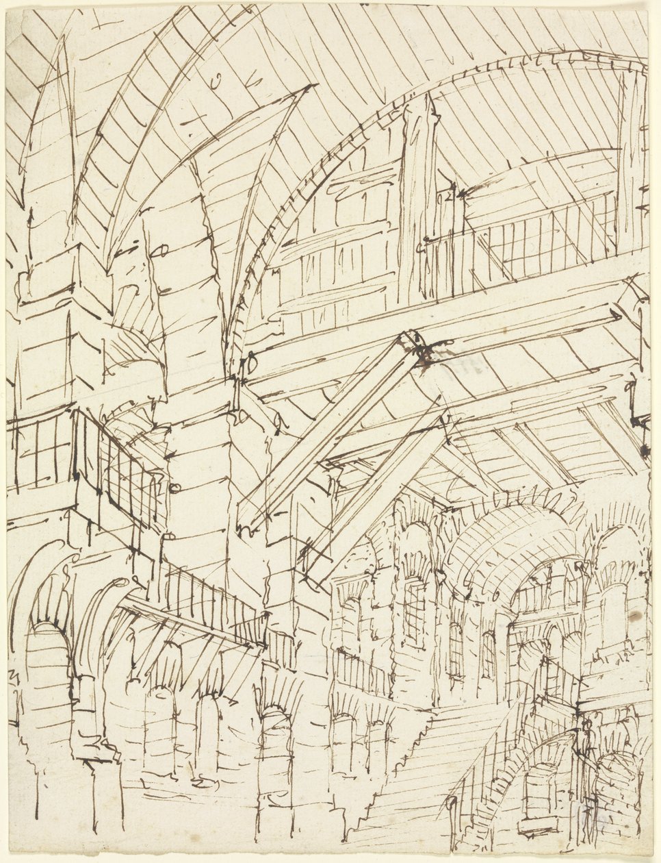 Architectuurstudies door Giovanni Battista Piranesi