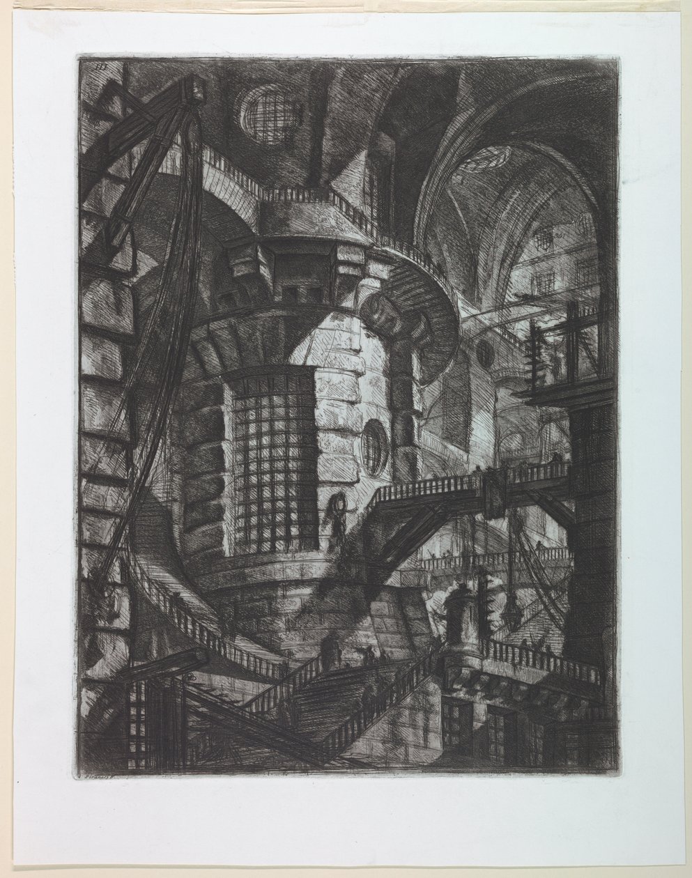 Carceri-serie, plaat III door Giovanni Battista Piranesi