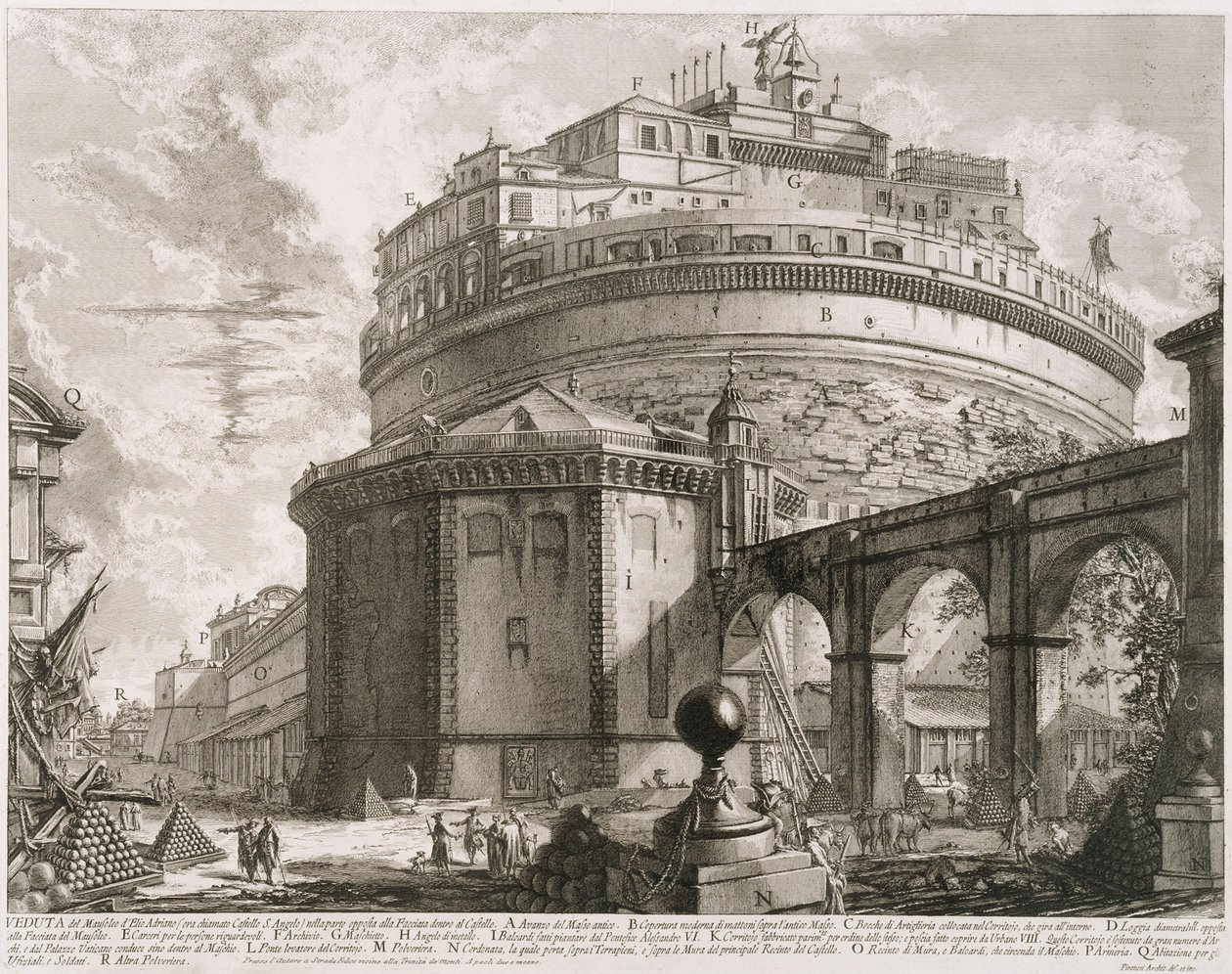 Mausoleum van Hadrianus, Castel Sant