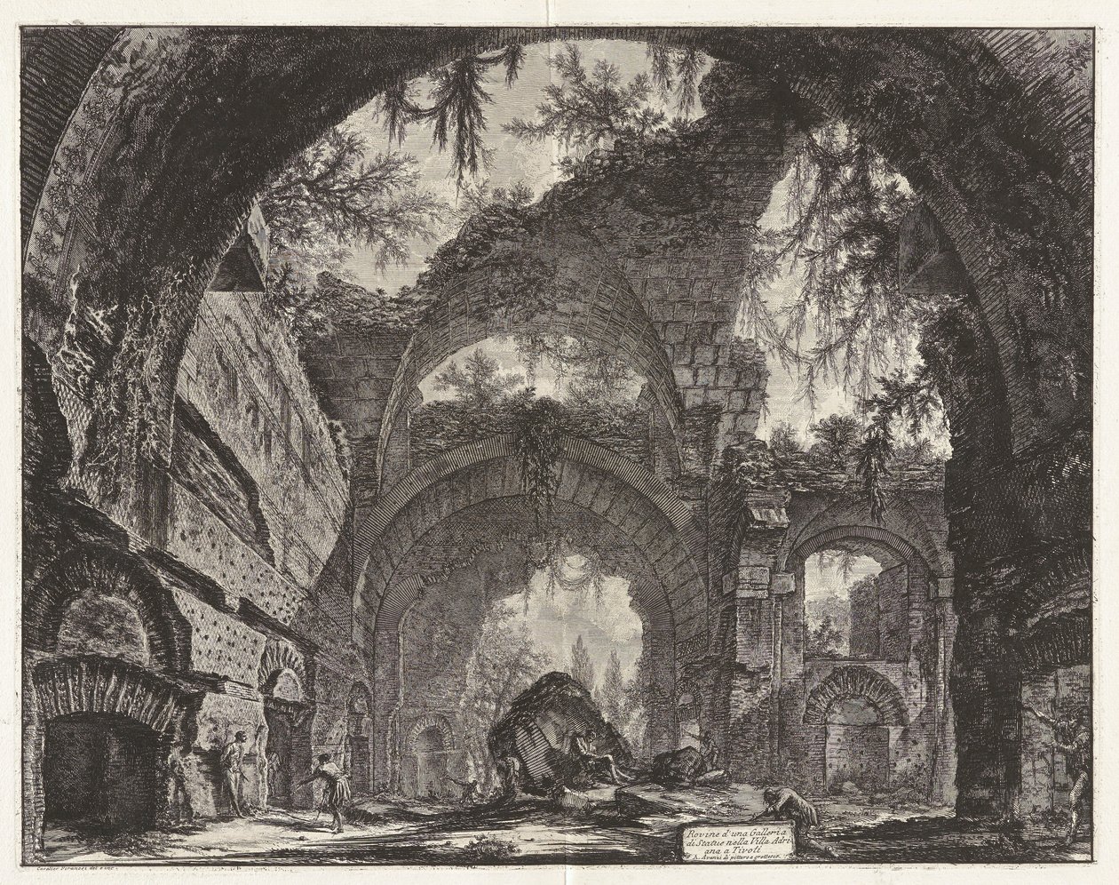 Rovine d door Giovanni Battista Piranesi