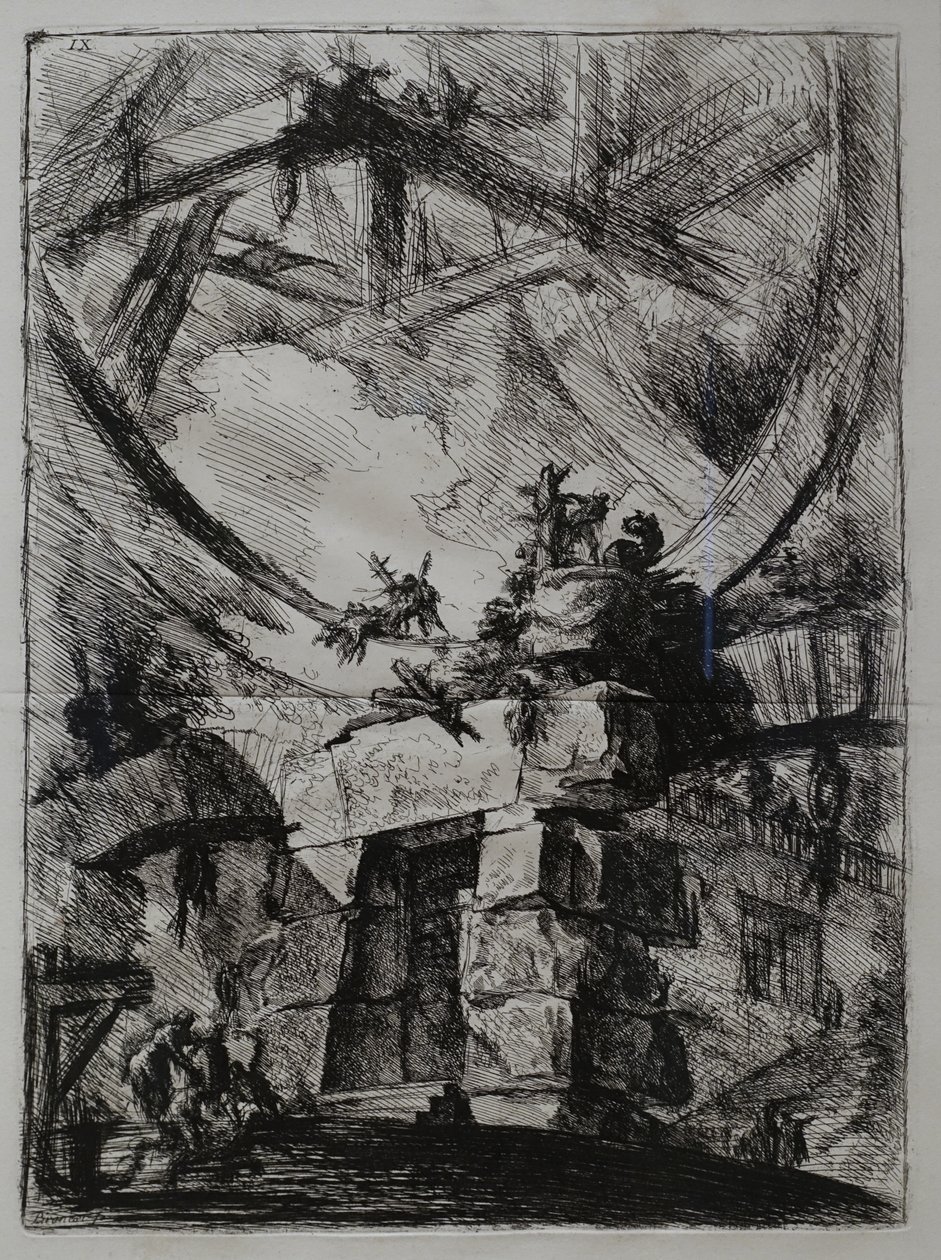 Het reuzenrad door Giovanni Battista Piranesi