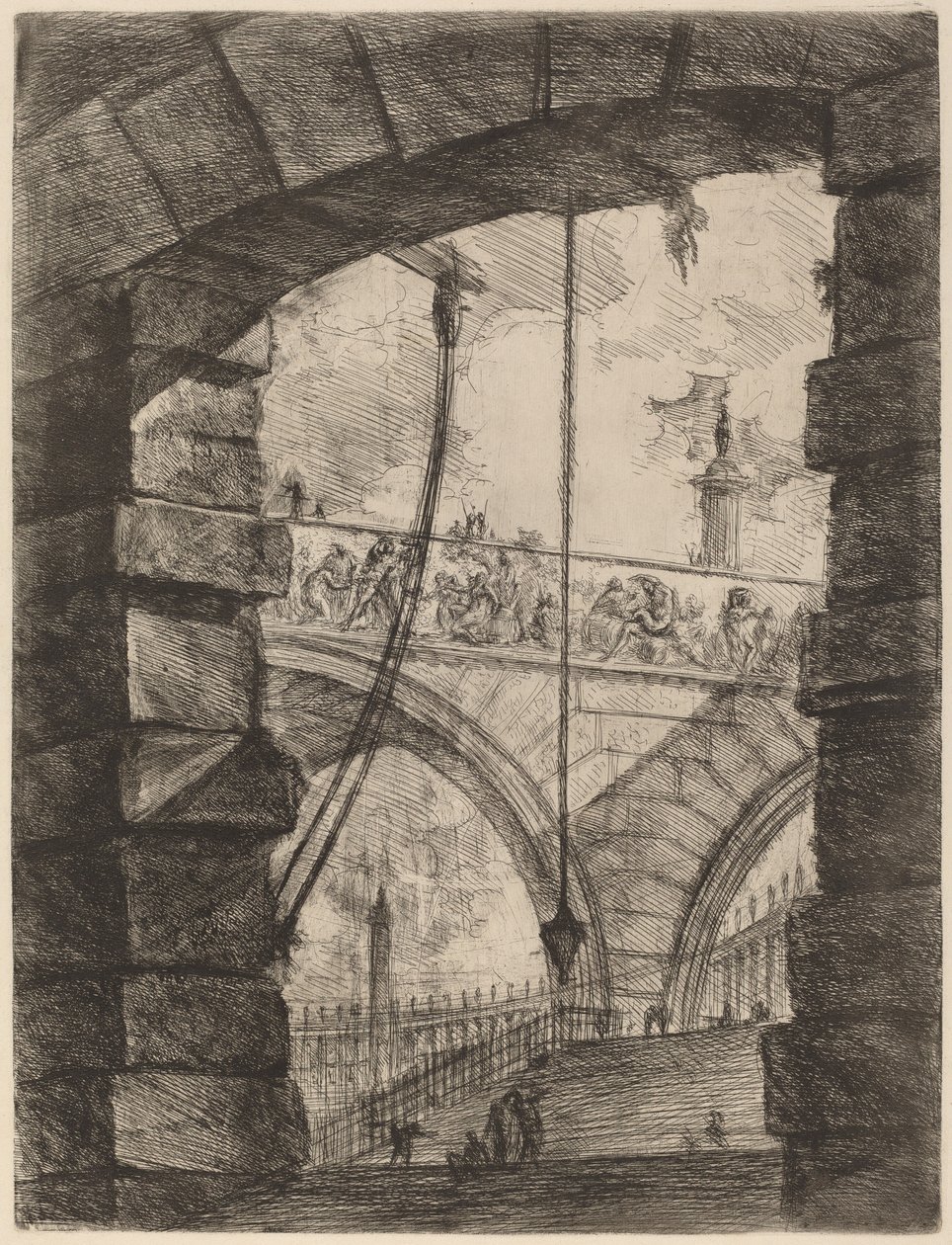Het Grote Plein door Giovanni Battista Piranesi